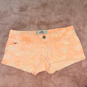 Low-Rise Hollister jean shorts